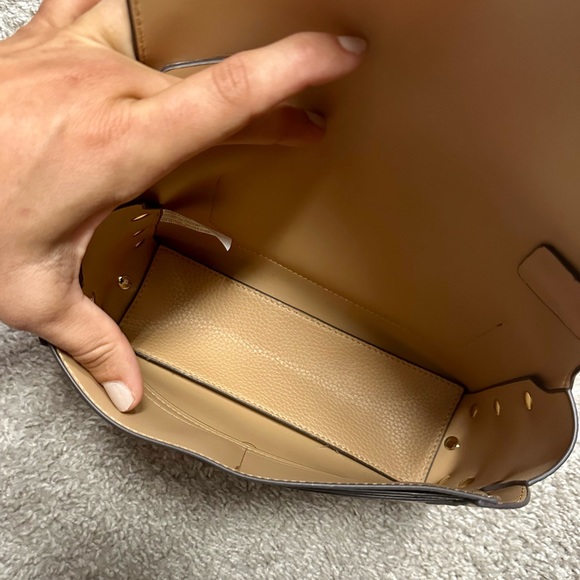 Steve Madden Tan Gold Studded Crossbody - Picture 8 of 12